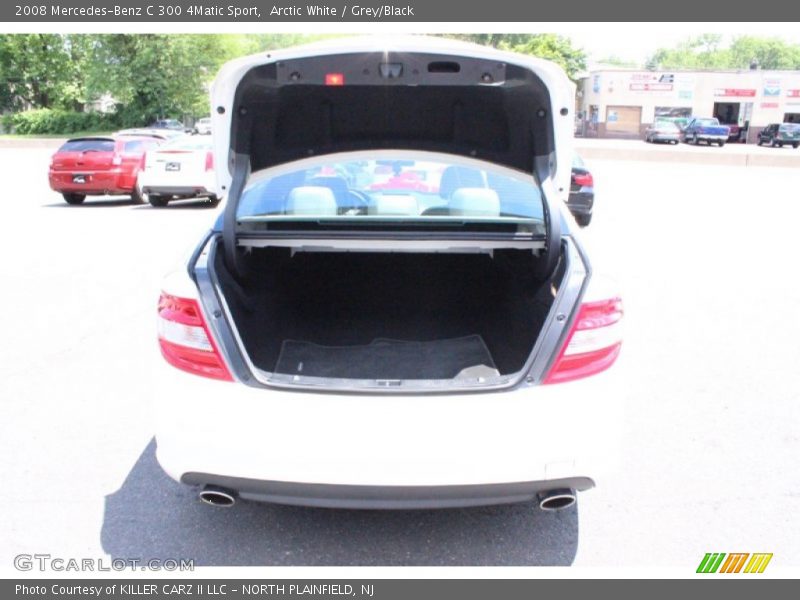 Arctic White / Grey/Black 2008 Mercedes-Benz C 300 4Matic Sport