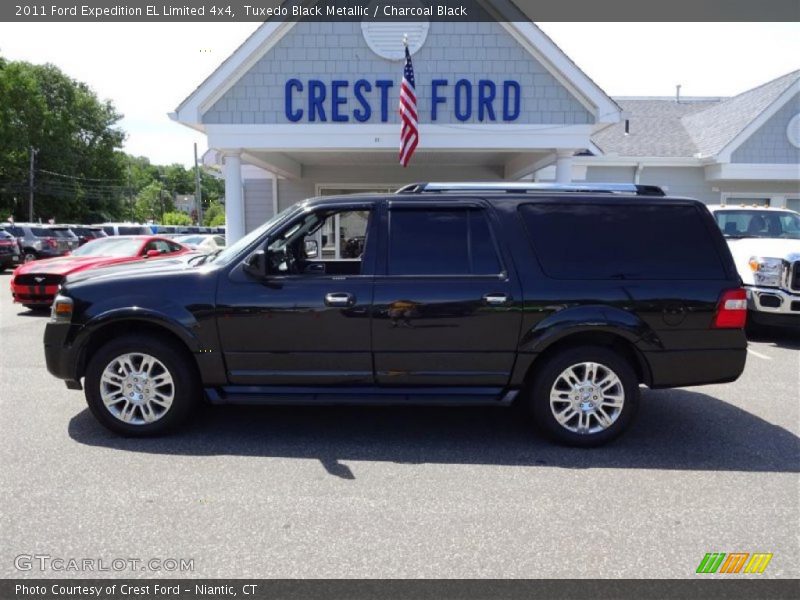 Tuxedo Black Metallic / Charcoal Black 2011 Ford Expedition EL Limited 4x4