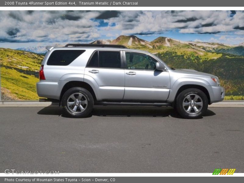 Titanium Metallic / Dark Charcoal 2008 Toyota 4Runner Sport Edition 4x4