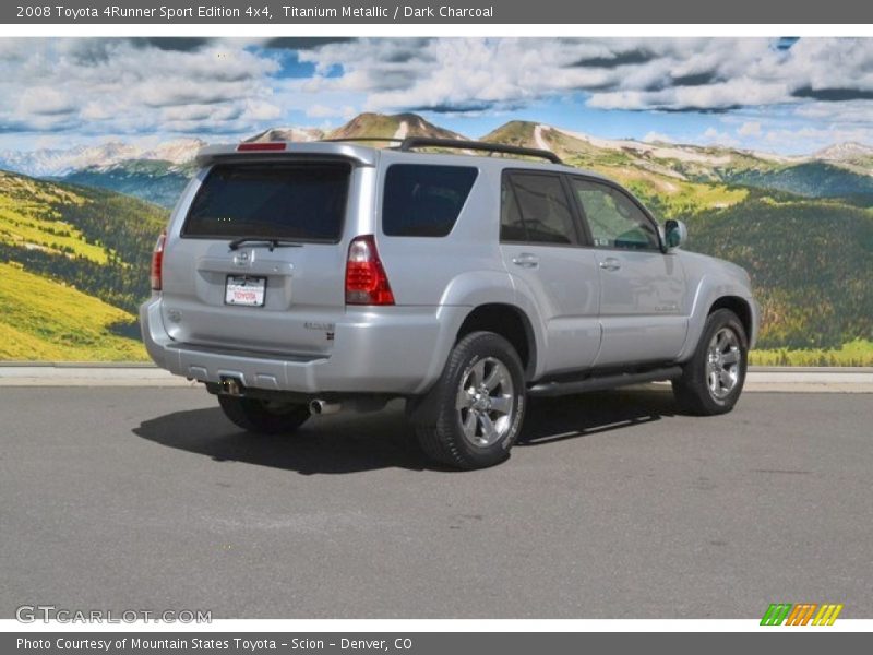 Titanium Metallic / Dark Charcoal 2008 Toyota 4Runner Sport Edition 4x4