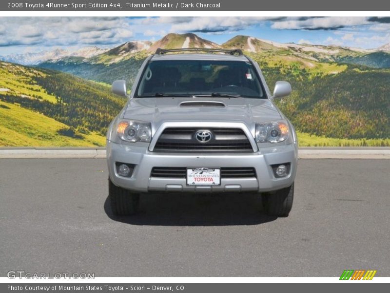 Titanium Metallic / Dark Charcoal 2008 Toyota 4Runner Sport Edition 4x4