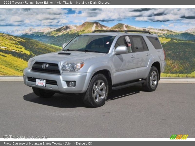 Titanium Metallic / Dark Charcoal 2008 Toyota 4Runner Sport Edition 4x4