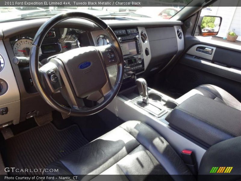 Tuxedo Black Metallic / Charcoal Black 2011 Ford Expedition EL Limited 4x4