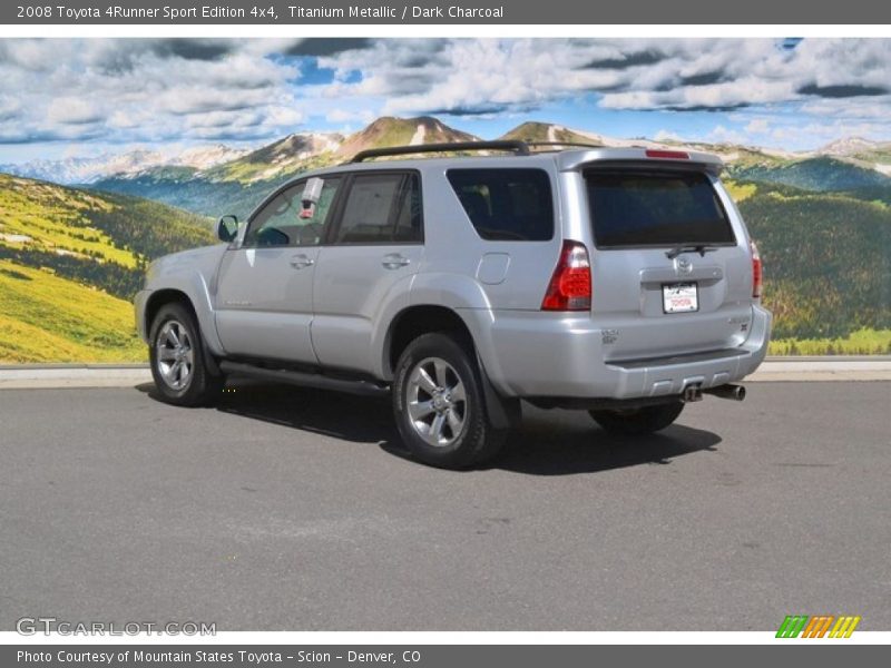 Titanium Metallic / Dark Charcoal 2008 Toyota 4Runner Sport Edition 4x4