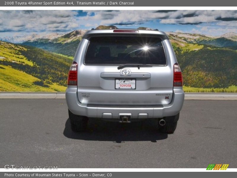 Titanium Metallic / Dark Charcoal 2008 Toyota 4Runner Sport Edition 4x4