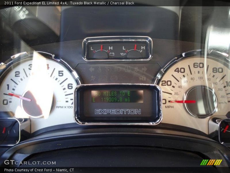 Tuxedo Black Metallic / Charcoal Black 2011 Ford Expedition EL Limited 4x4