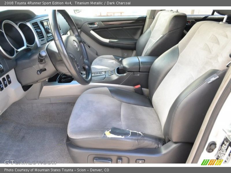 Titanium Metallic / Dark Charcoal 2008 Toyota 4Runner Sport Edition 4x4