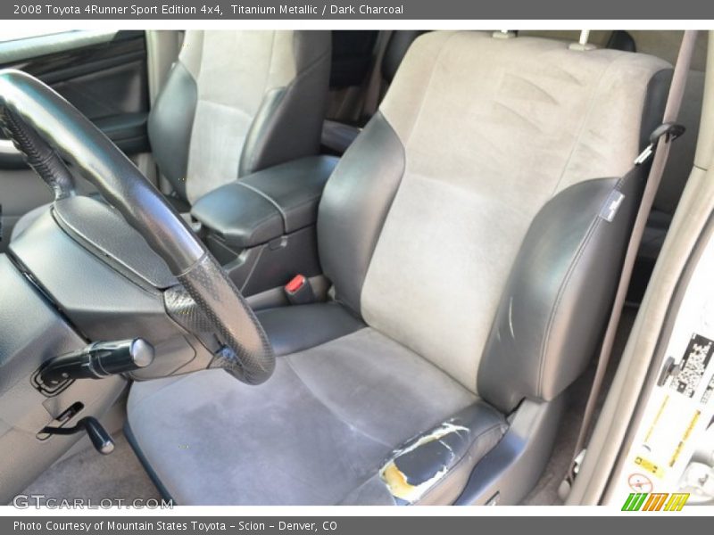 Titanium Metallic / Dark Charcoal 2008 Toyota 4Runner Sport Edition 4x4