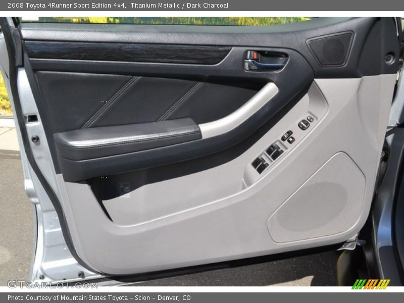 Titanium Metallic / Dark Charcoal 2008 Toyota 4Runner Sport Edition 4x4