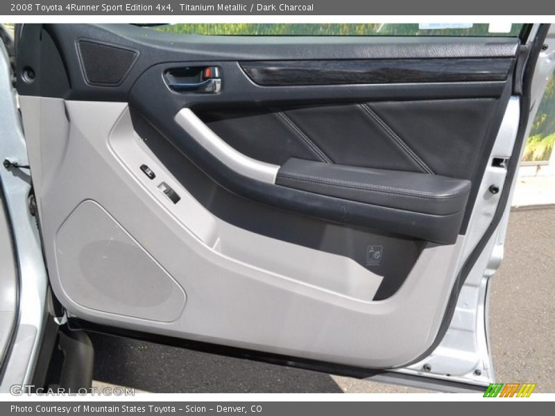 Titanium Metallic / Dark Charcoal 2008 Toyota 4Runner Sport Edition 4x4
