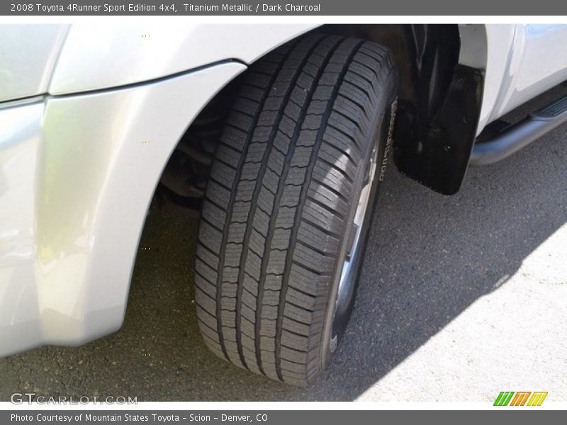 Titanium Metallic / Dark Charcoal 2008 Toyota 4Runner Sport Edition 4x4