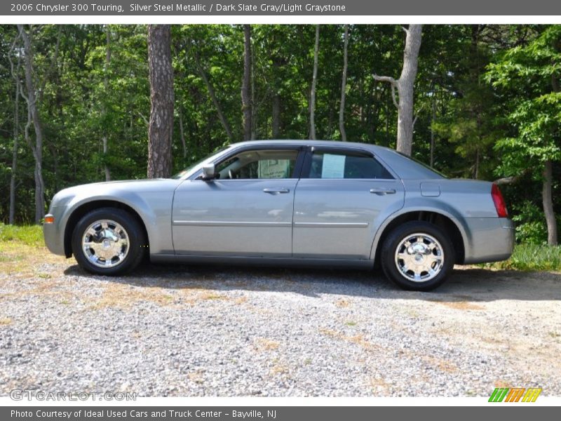 Silver Steel Metallic / Dark Slate Gray/Light Graystone 2006 Chrysler 300 Touring