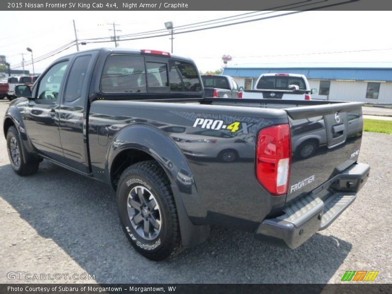 Night Armor / Graphite 2015 Nissan Frontier SV King Cab 4x4