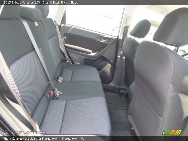 Crystal Black Silica / Black 2015 Subaru Forester 2.5i