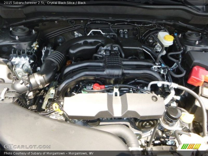 Crystal Black Silica / Black 2015 Subaru Forester 2.5i