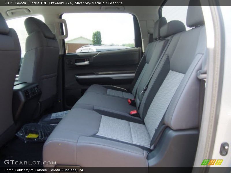 Silver Sky Metallic / Graphite 2015 Toyota Tundra TRD CrewMax 4x4