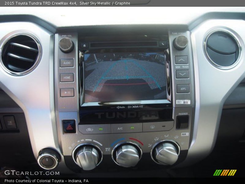 Silver Sky Metallic / Graphite 2015 Toyota Tundra TRD CrewMax 4x4