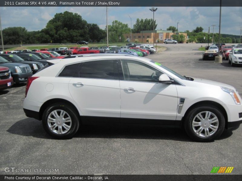 Platinum Ice Tricoat / Shale/Ebony 2011 Cadillac SRX 4 V6 AWD