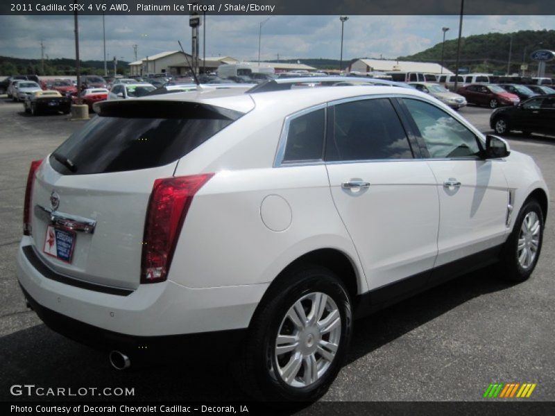 Platinum Ice Tricoat / Shale/Ebony 2011 Cadillac SRX 4 V6 AWD