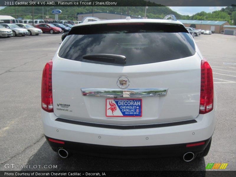 Platinum Ice Tricoat / Shale/Ebony 2011 Cadillac SRX 4 V6 AWD