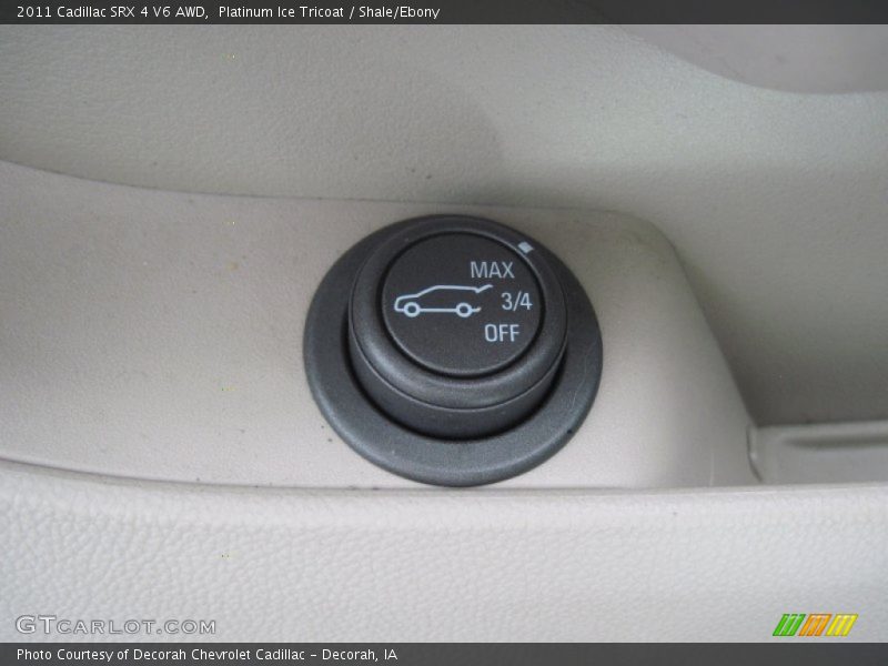 Platinum Ice Tricoat / Shale/Ebony 2011 Cadillac SRX 4 V6 AWD