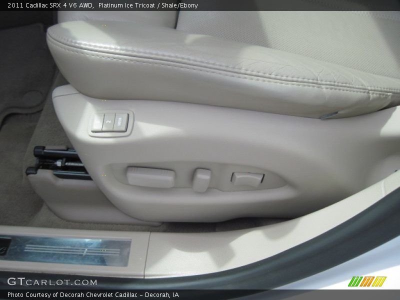 Platinum Ice Tricoat / Shale/Ebony 2011 Cadillac SRX 4 V6 AWD