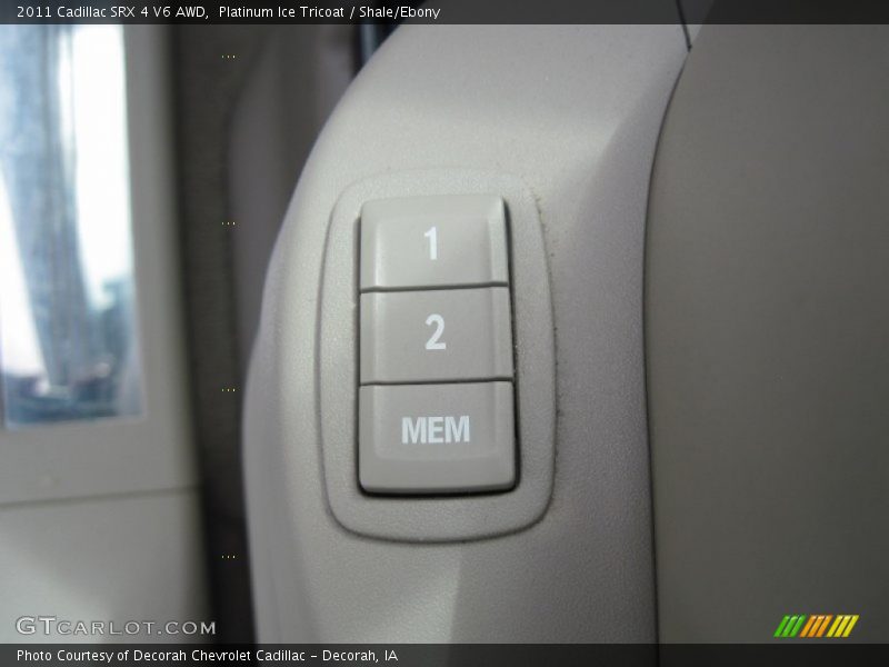 Platinum Ice Tricoat / Shale/Ebony 2011 Cadillac SRX 4 V6 AWD