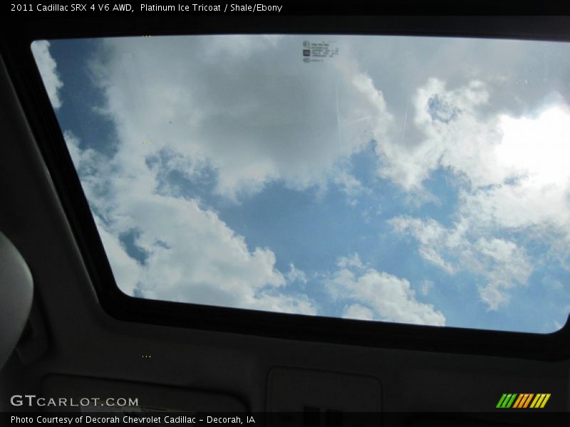 Platinum Ice Tricoat / Shale/Ebony 2011 Cadillac SRX 4 V6 AWD