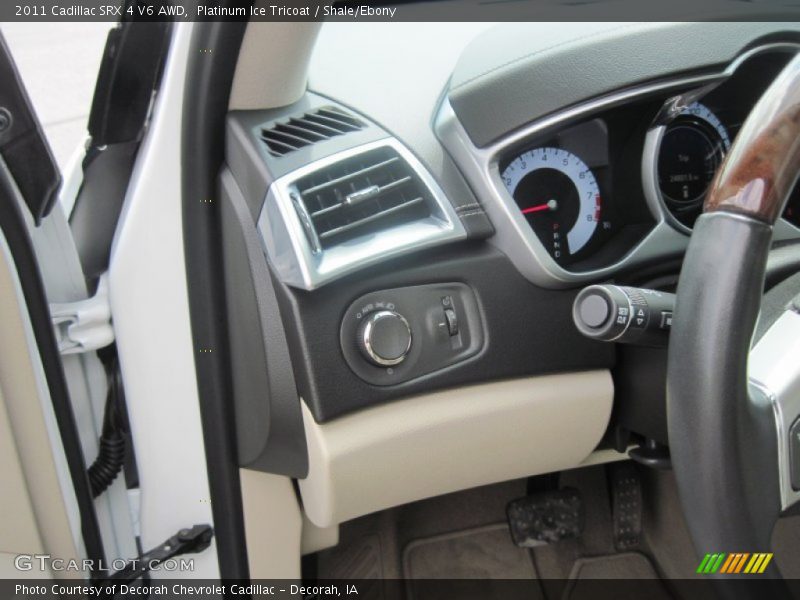 Platinum Ice Tricoat / Shale/Ebony 2011 Cadillac SRX 4 V6 AWD