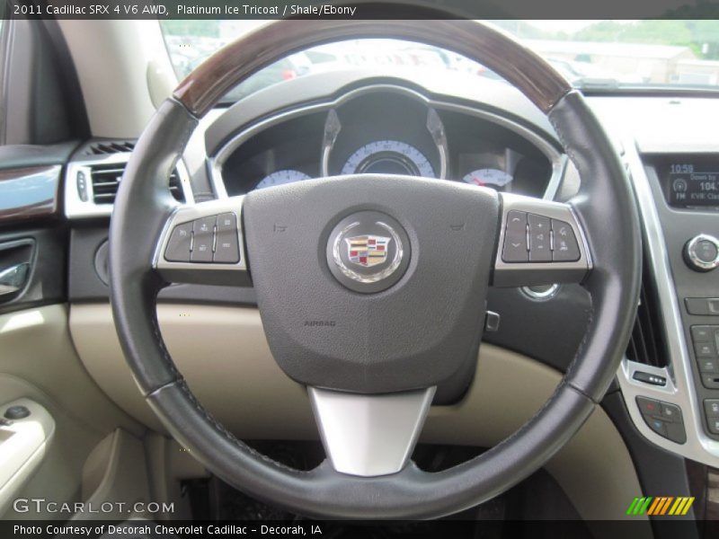 Platinum Ice Tricoat / Shale/Ebony 2011 Cadillac SRX 4 V6 AWD