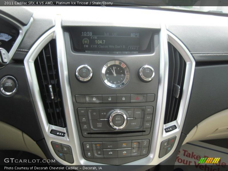 Platinum Ice Tricoat / Shale/Ebony 2011 Cadillac SRX 4 V6 AWD