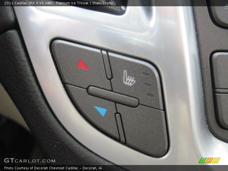 Platinum Ice Tricoat / Shale/Ebony 2011 Cadillac SRX 4 V6 AWD