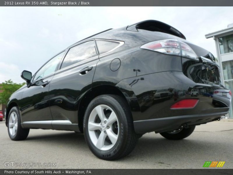 Stargazer Black / Black 2012 Lexus RX 350 AWD