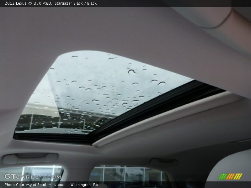Stargazer Black / Black 2012 Lexus RX 350 AWD