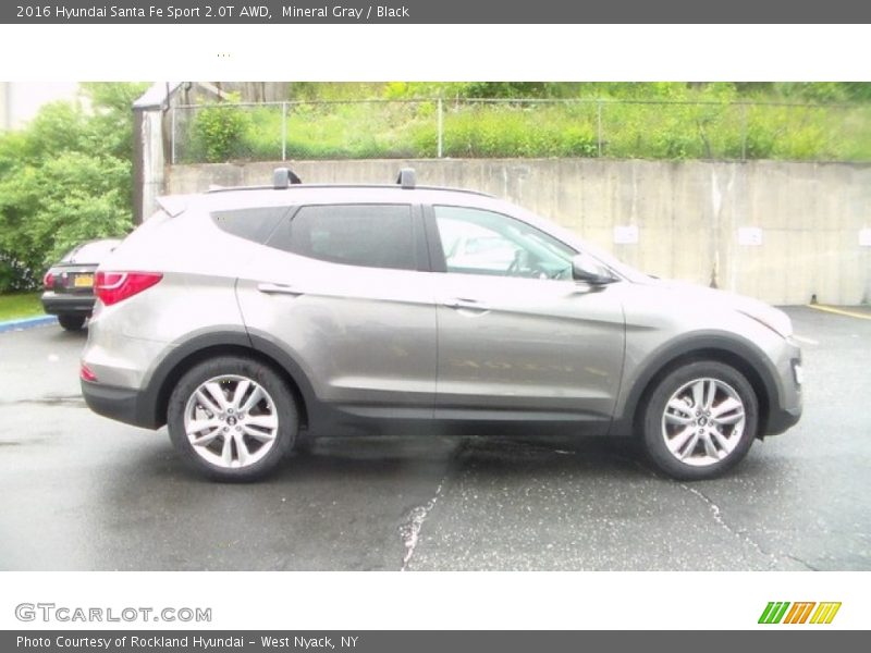 Mineral Gray / Black 2016 Hyundai Santa Fe Sport 2.0T AWD