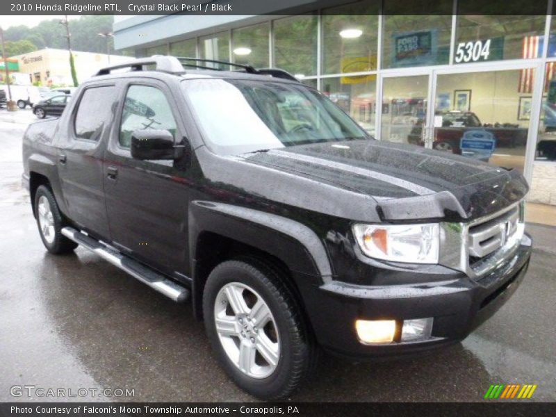 Crystal Black Pearl / Black 2010 Honda Ridgeline RTL
