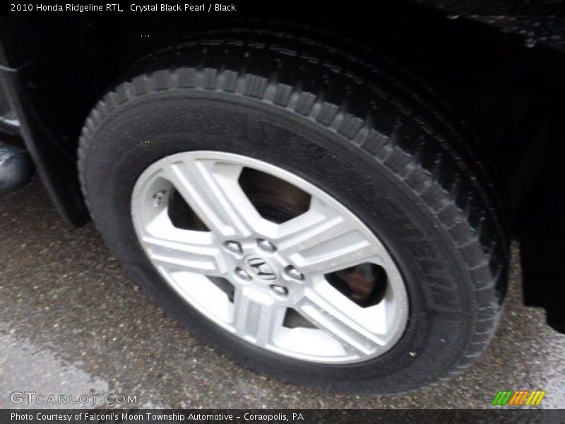 Crystal Black Pearl / Black 2010 Honda Ridgeline RTL