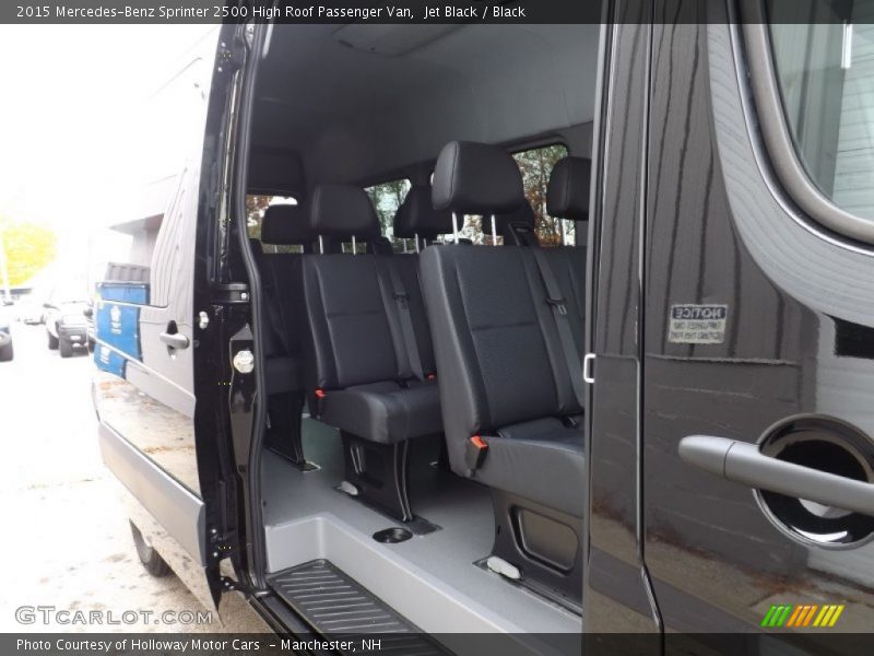 Jet Black / Black 2015 Mercedes-Benz Sprinter 2500 High Roof Passenger Van