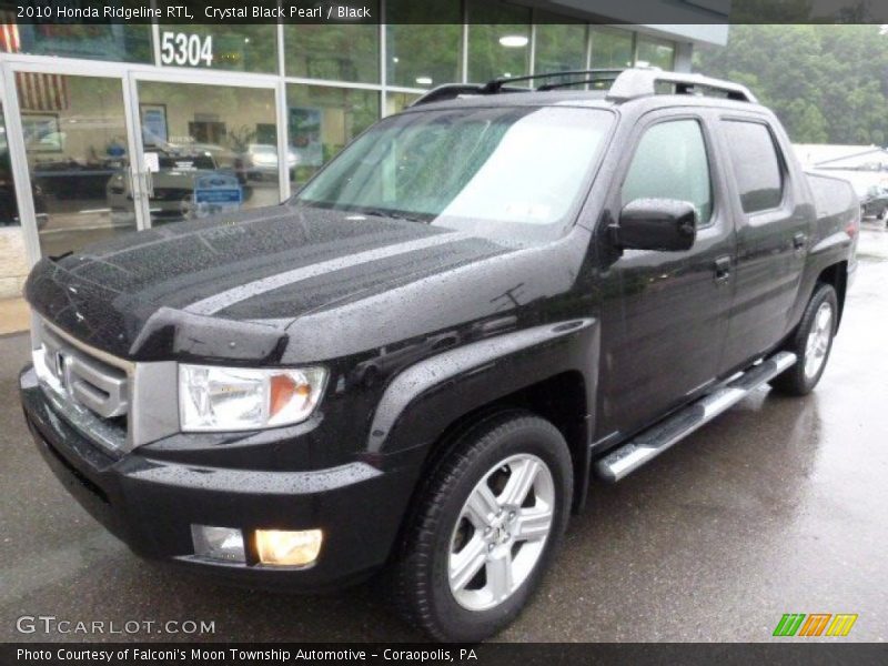 Crystal Black Pearl / Black 2010 Honda Ridgeline RTL