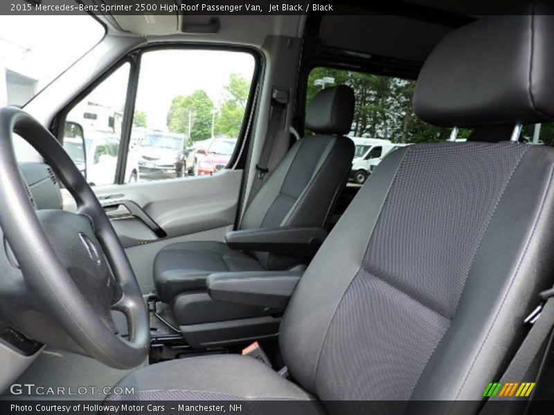 Jet Black / Black 2015 Mercedes-Benz Sprinter 2500 High Roof Passenger Van