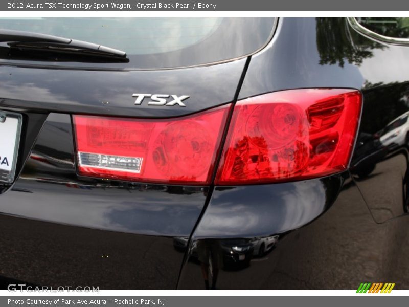 Crystal Black Pearl / Ebony 2012 Acura TSX Technology Sport Wagon