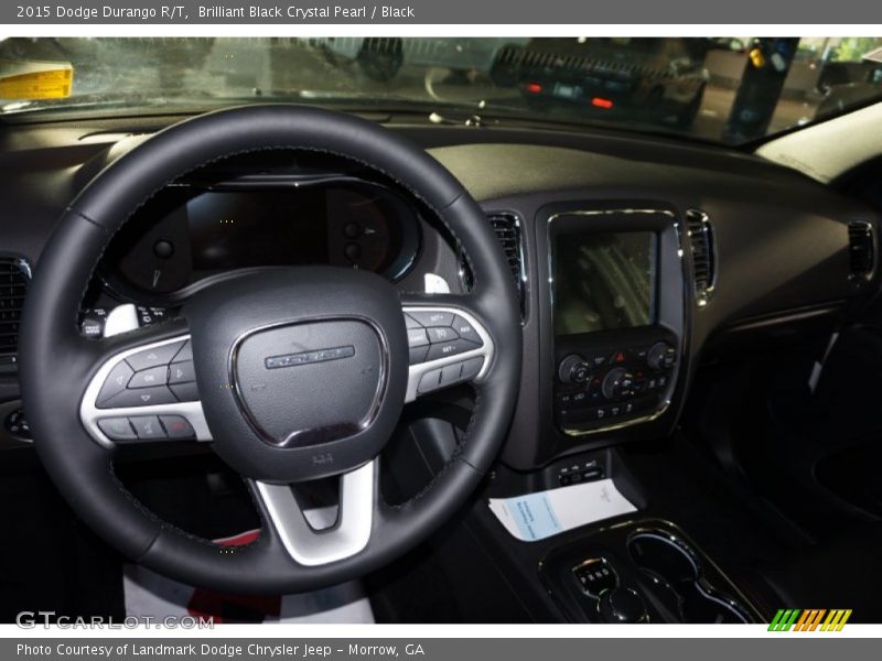 Brilliant Black Crystal Pearl / Black 2015 Dodge Durango R/T