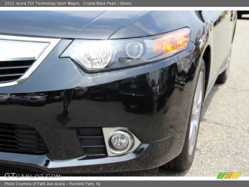 Crystal Black Pearl / Ebony 2012 Acura TSX Technology Sport Wagon