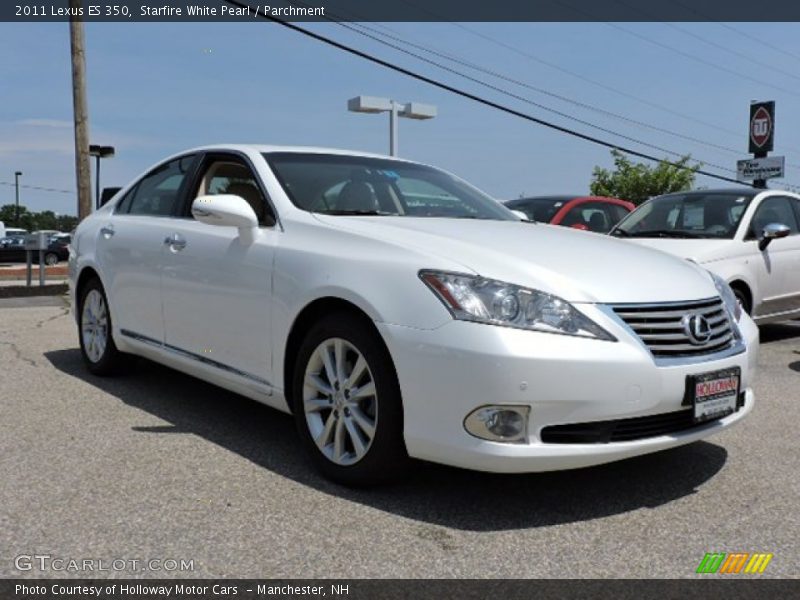 Starfire White Pearl / Parchment 2011 Lexus ES 350