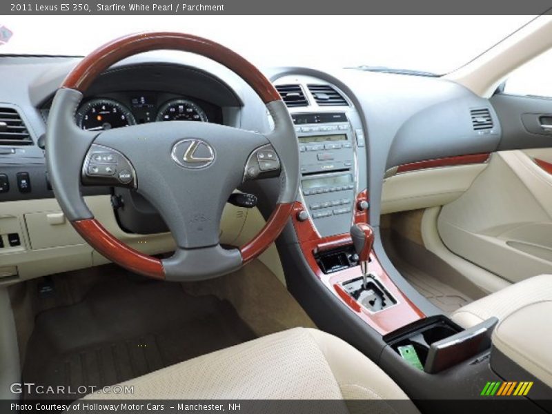 Starfire White Pearl / Parchment 2011 Lexus ES 350