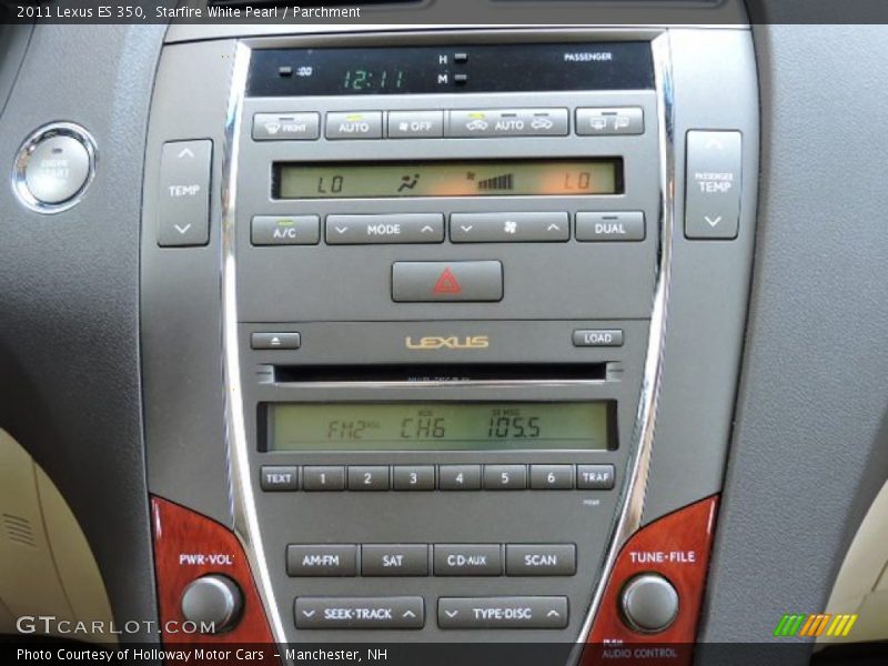 Starfire White Pearl / Parchment 2011 Lexus ES 350