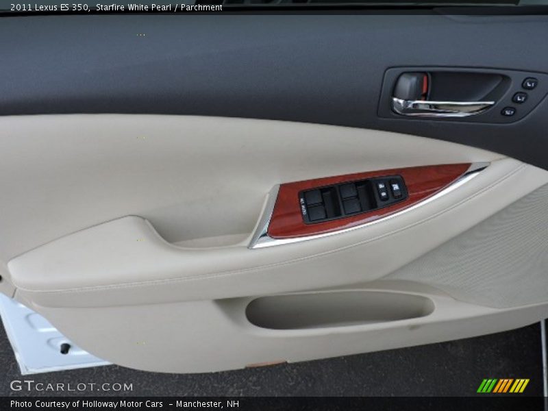 Starfire White Pearl / Parchment 2011 Lexus ES 350