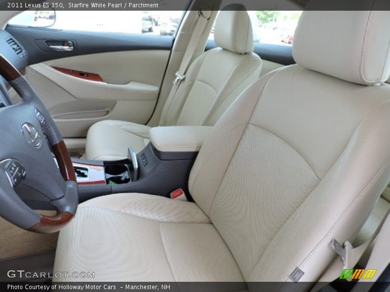 Starfire White Pearl / Parchment 2011 Lexus ES 350