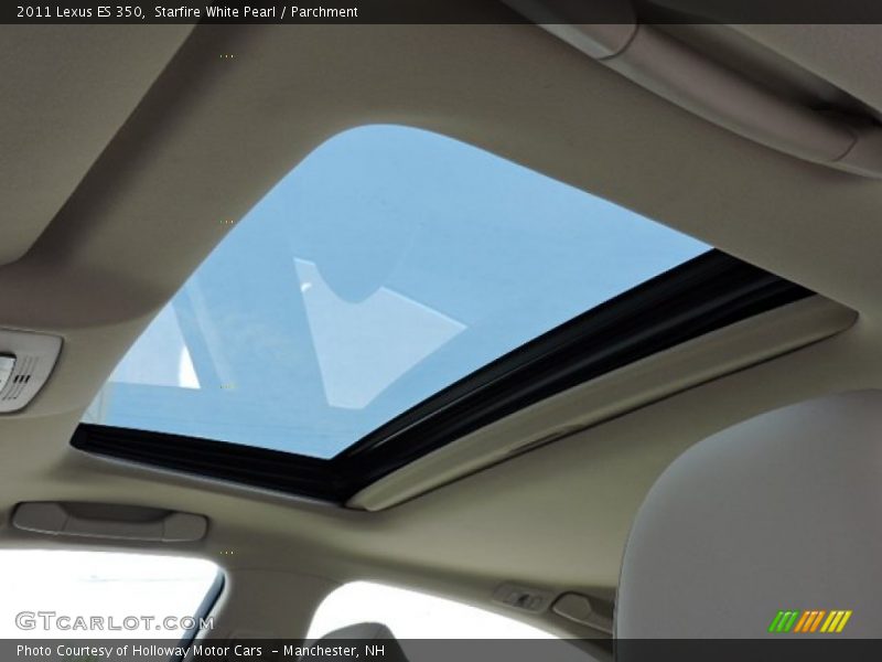 Starfire White Pearl / Parchment 2011 Lexus ES 350
