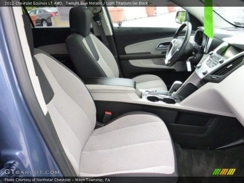 Twilight Blue Metallic / Light Titanium/Jet Black 2012 Chevrolet Equinox LT AWD